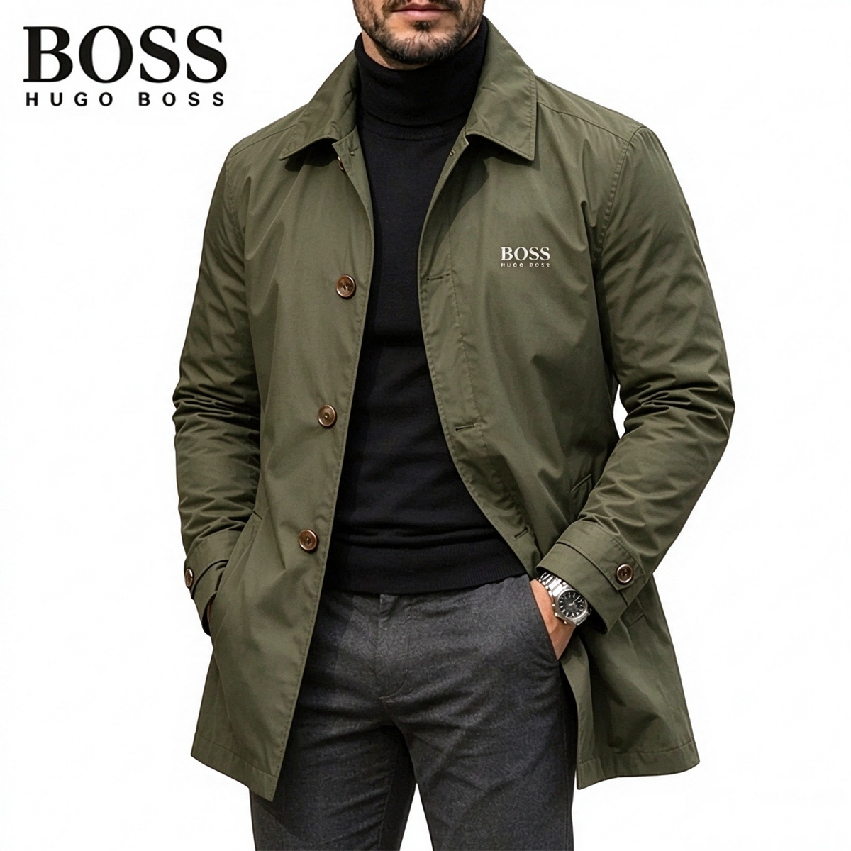 🔥LAST DAY 55% OFF🔥 2026 Men’s Business Lapel Windbreaker Jacket
