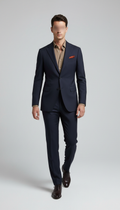 Tailored Blazer in Midnight Navy