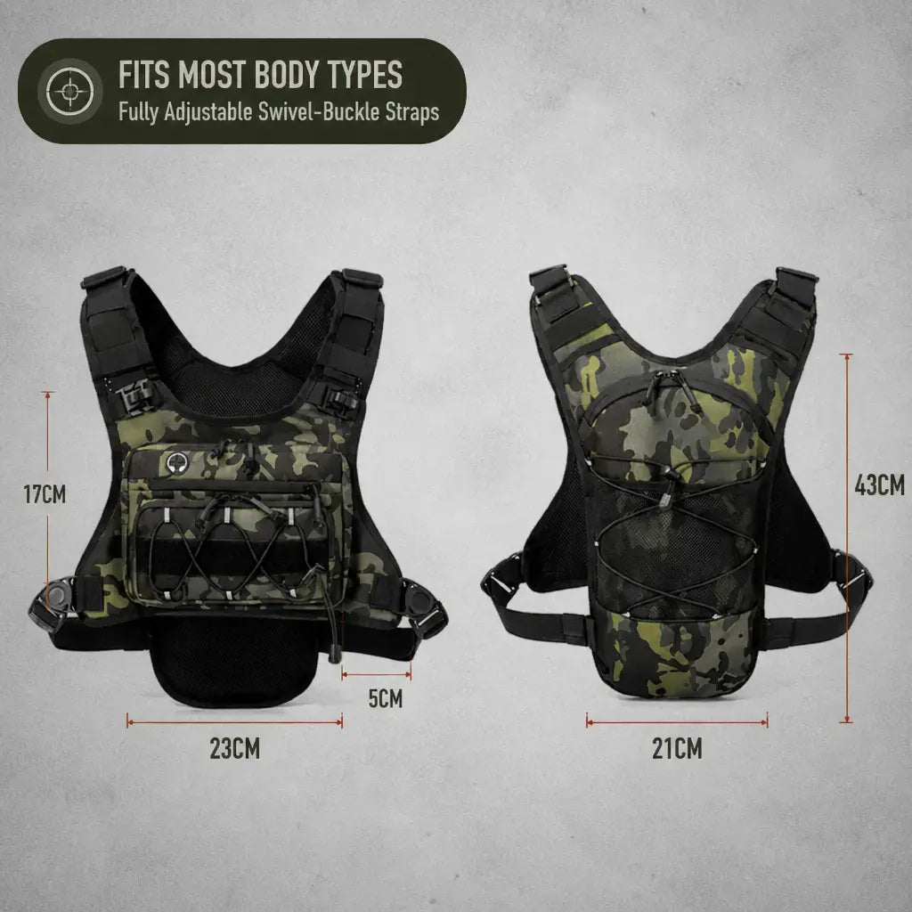 RunVest - Lightweight Hydration Chest Pack