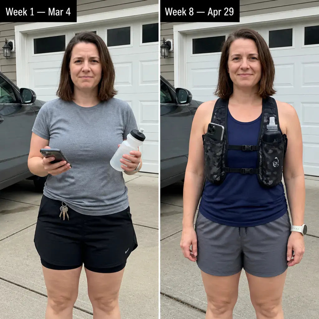 RunVest - Lightweight Hydration Chest Pack